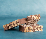 Turrón de chocolate con leche y almendras 300g