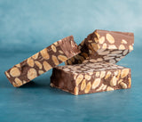 Turrón de chocolate con leche y almendras 650g